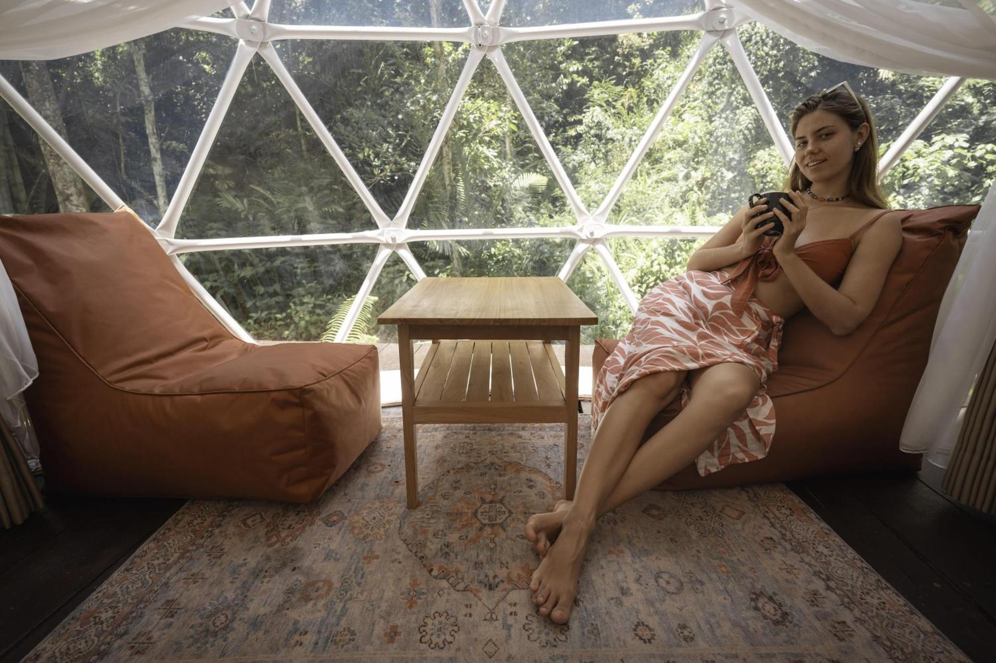 Glamping Tent In Pelaga Eco Park Luxe tent Patjung