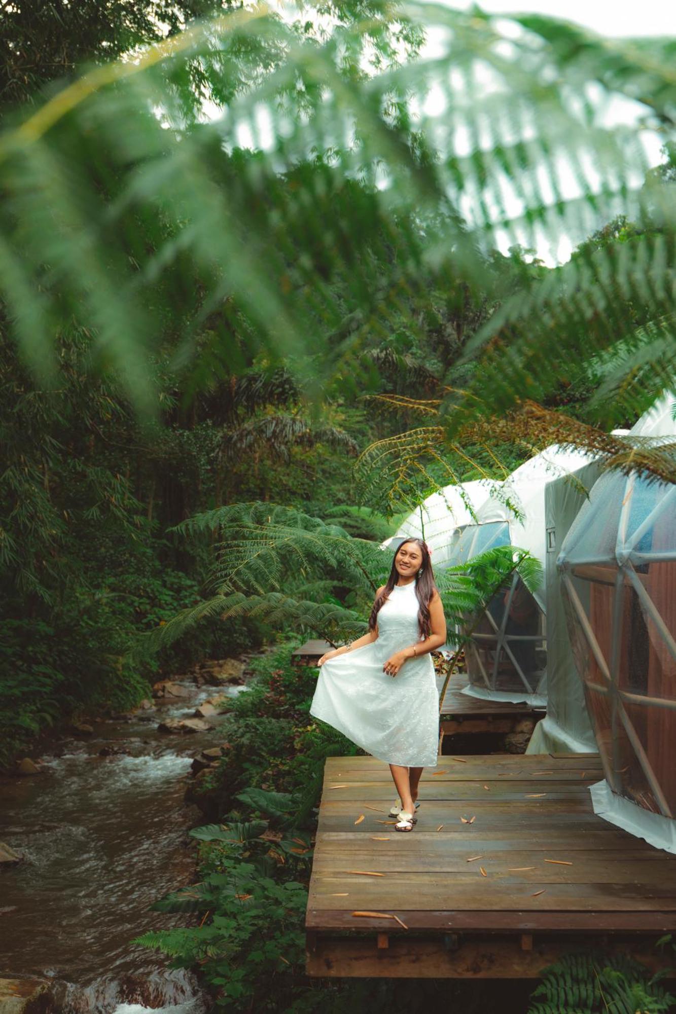 Luxe tent Glamping Tent In Pelaga Eco Park Patjung