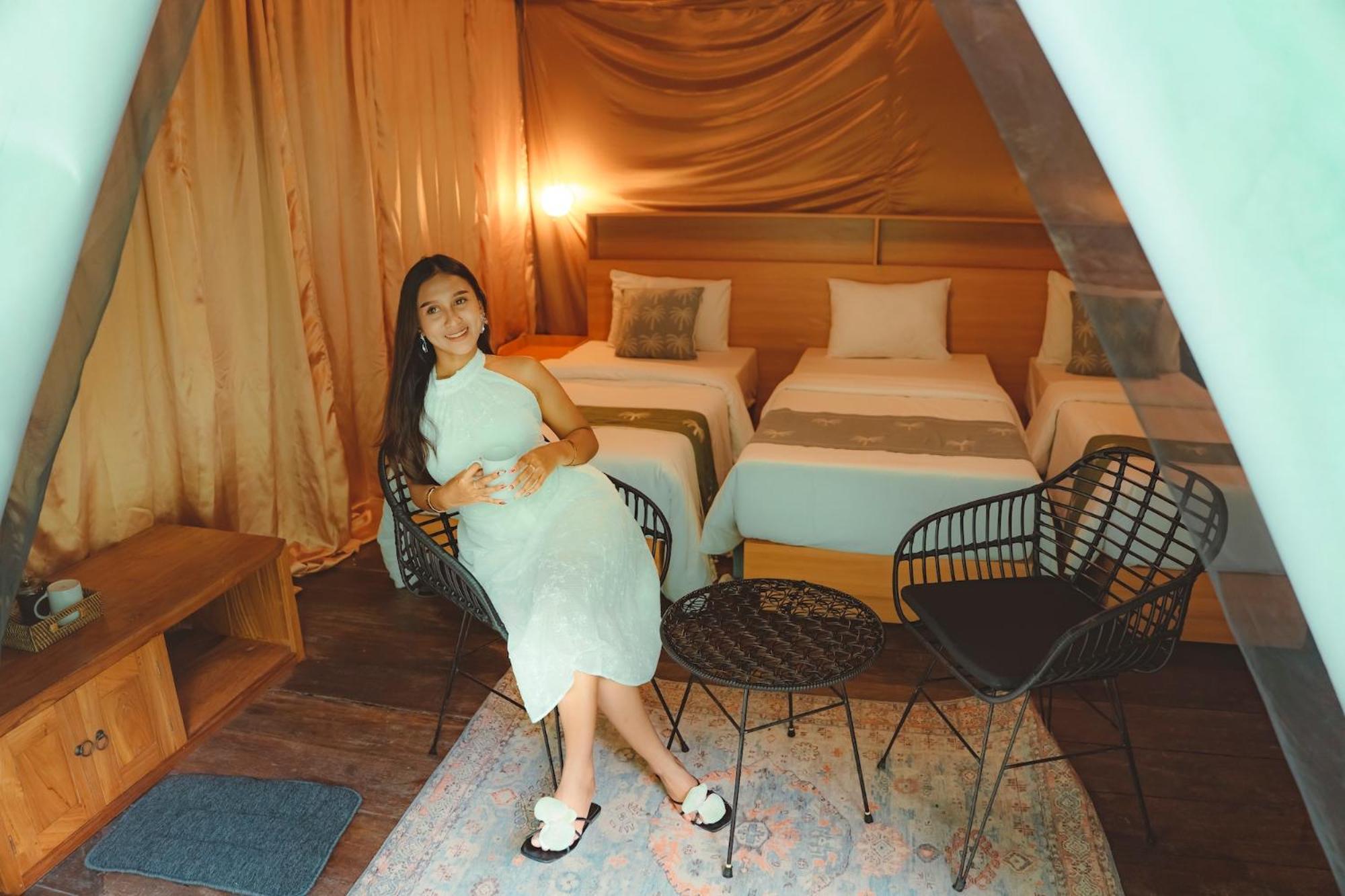 Luxe tent Glamping Tent In Pelaga Eco Park Patjung